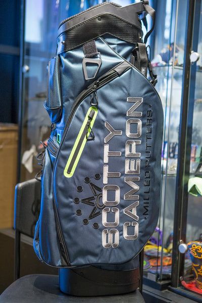 Scotty Cameron 2021 Open Explorer blue/lime cart bag – Custom 