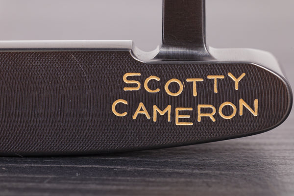 Poignée De Putter Oversize Scotty Cameron Custom Shop - Noir/gris Neuve