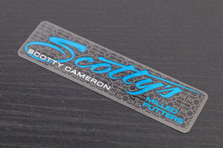 2021 Scotty Script Shaft Band Sticker