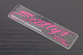 2021 Scotty Script Shaft Band Sticker