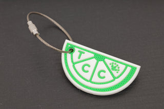 2026 TCC Lime Slice Key Fob