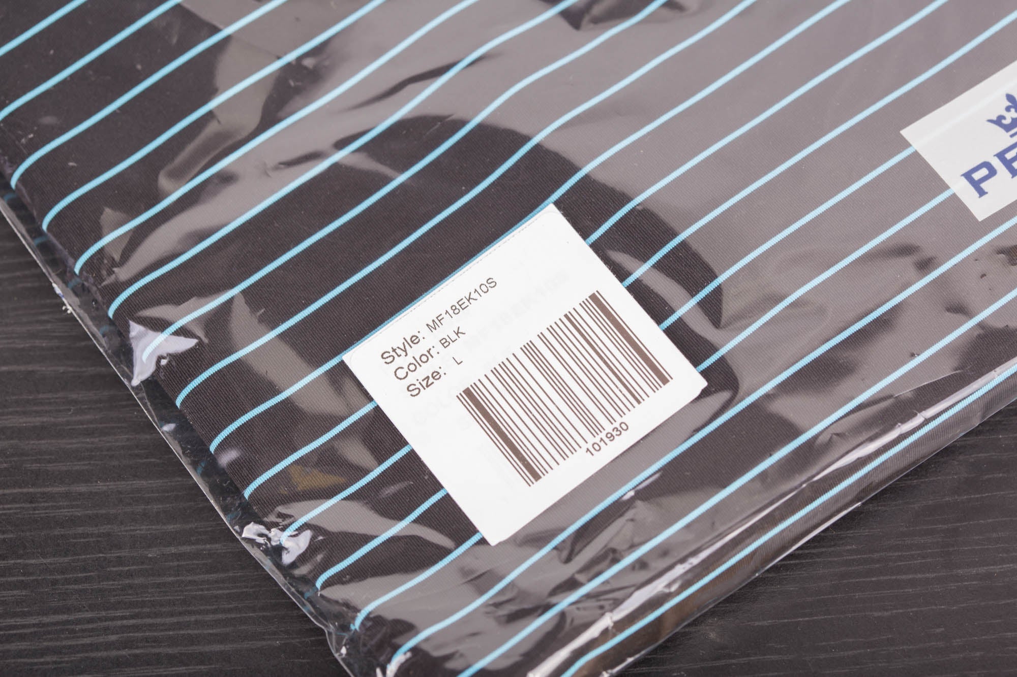 2018 TCC Tiki Agave Man Tour Tech Fabric Halifax Stripe Stretch Polo Shirt