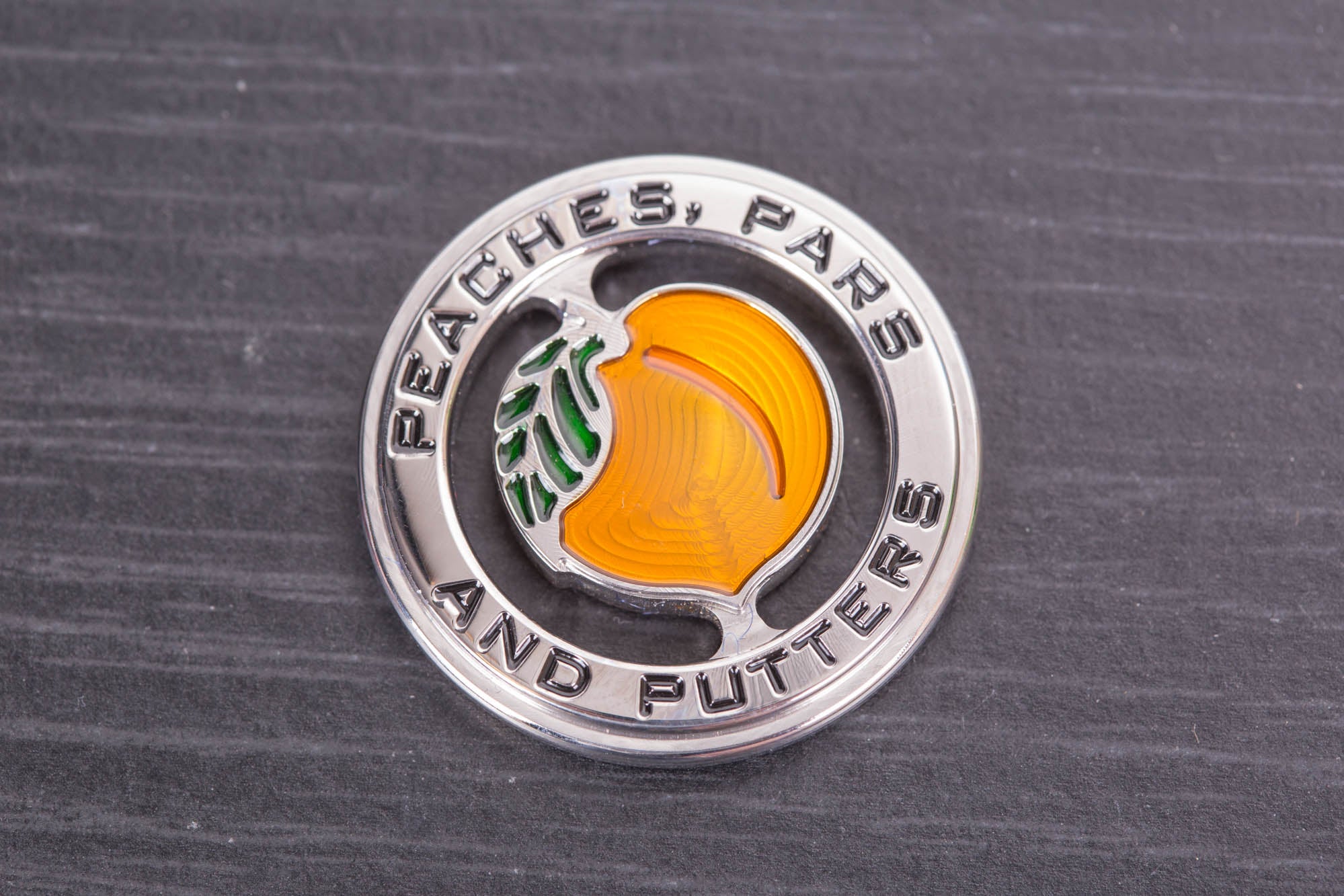 2019 Masters Peaches, Pars and Putters Ball Marker