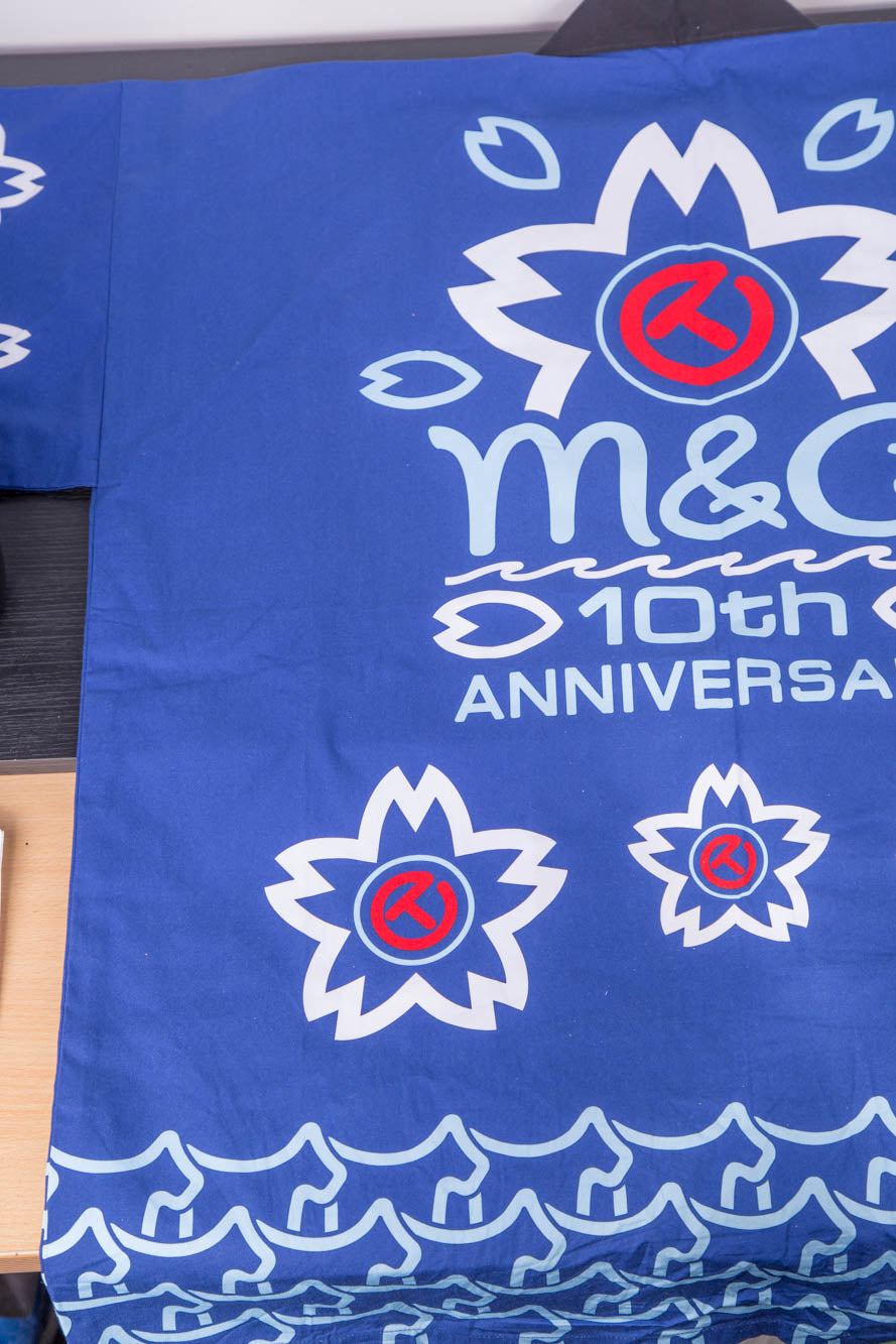 2016 M&G 10th Anniversary Yukata Circle-T Happi shirt