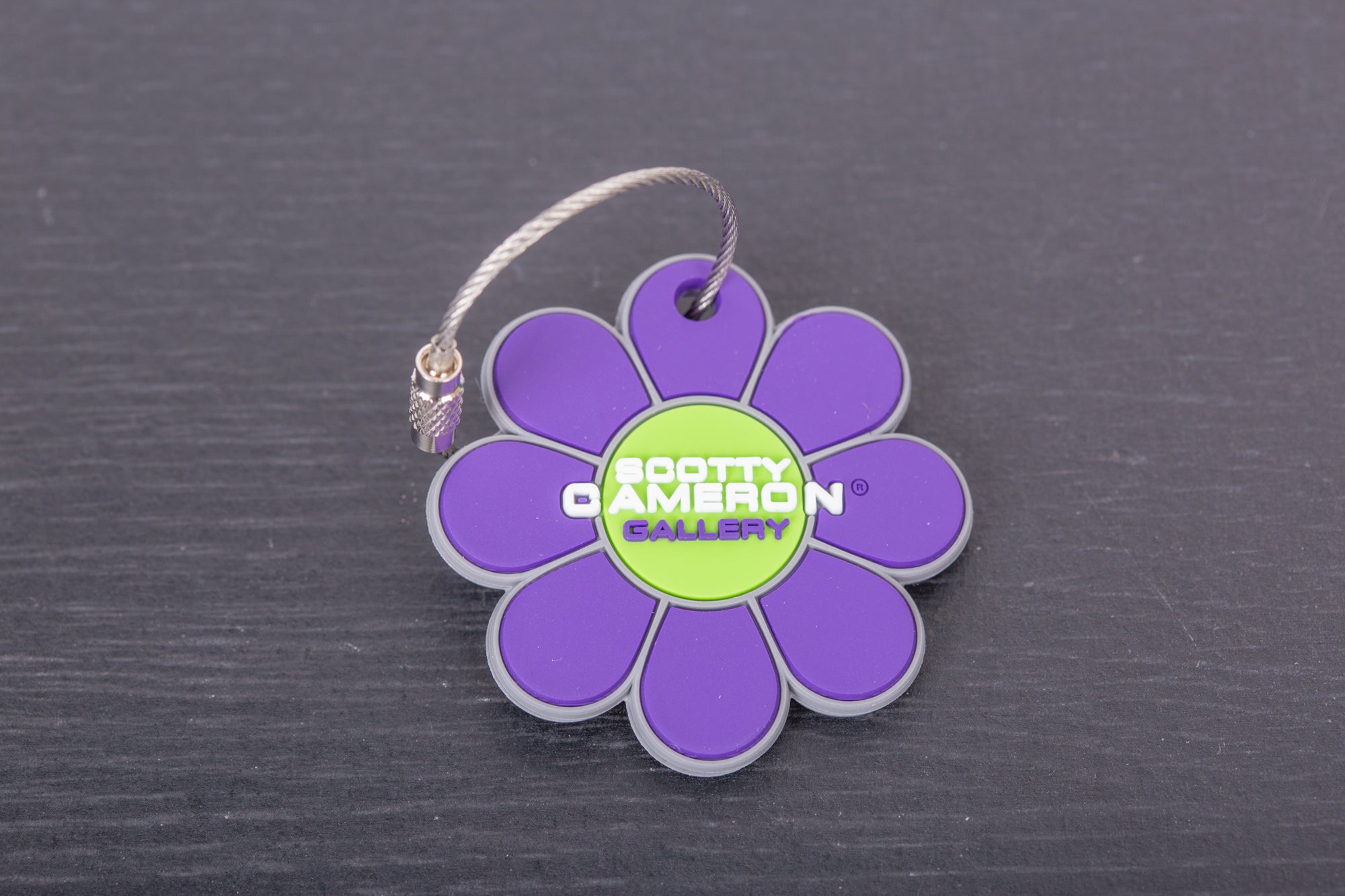 2020 Gallery Flower Power Circle-T Key Fob