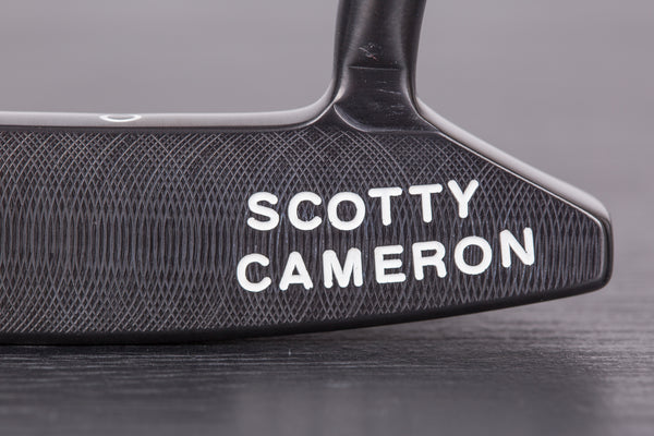Poignée Putter Scotty Cameron Custom Shop - Modèle Pagaie Grande Taille, Noir/grise, Neuve, 11 Pouces