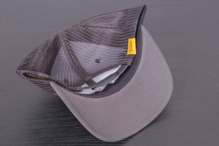 2021 Speed Shop Mesh Grey Snapback Hat