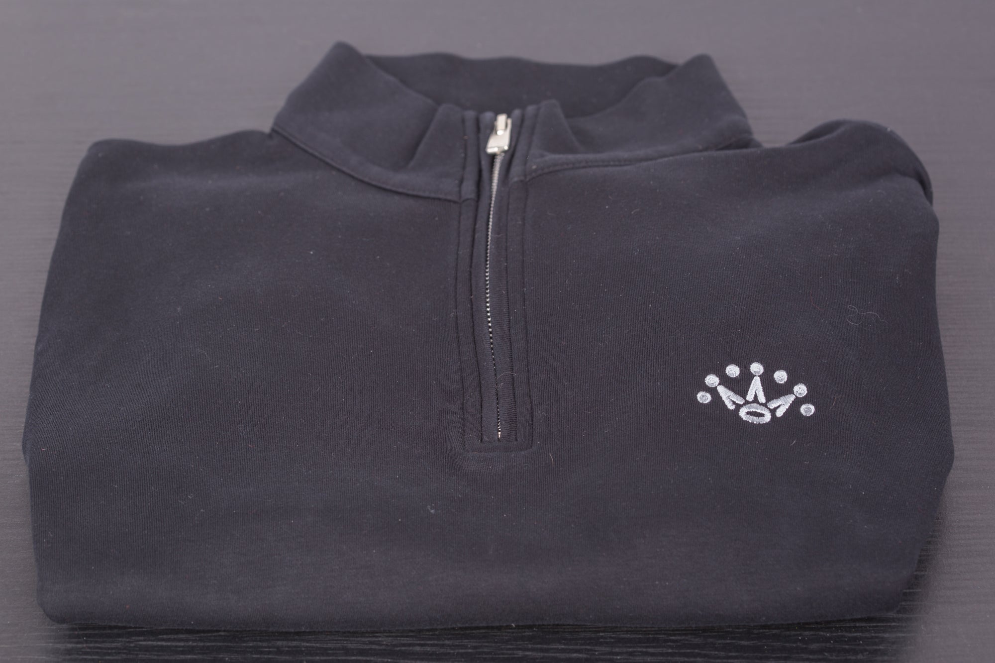 7 Point Crown Comfort Interlock Black Sweater