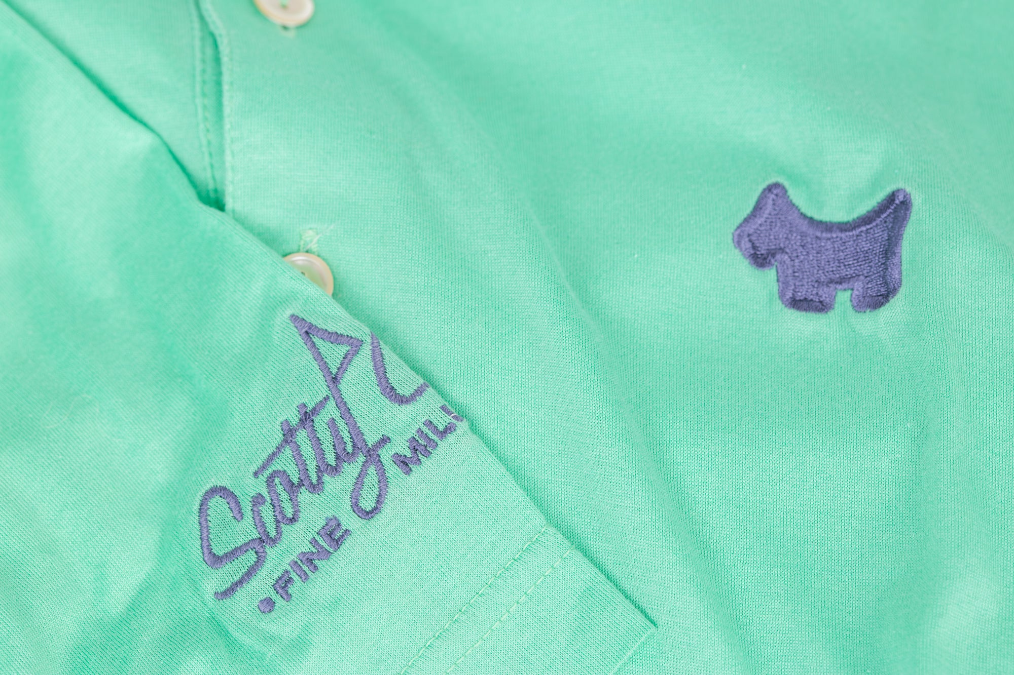 2015 Masters Scotty Dog Peter Millar Polo Shirt