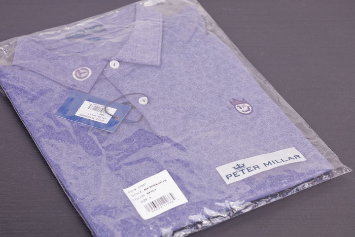 2020 Gallery Hot Head Harry Purple Crown Crafted Polo Shirt